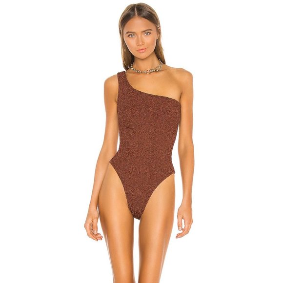 Hunza G Other - Hunza G | Nancy One Piece in Metallic Bronze